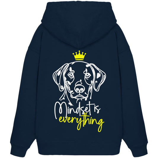 Dalmatiner - Mindset is everything - Organic Oversize Hoodie