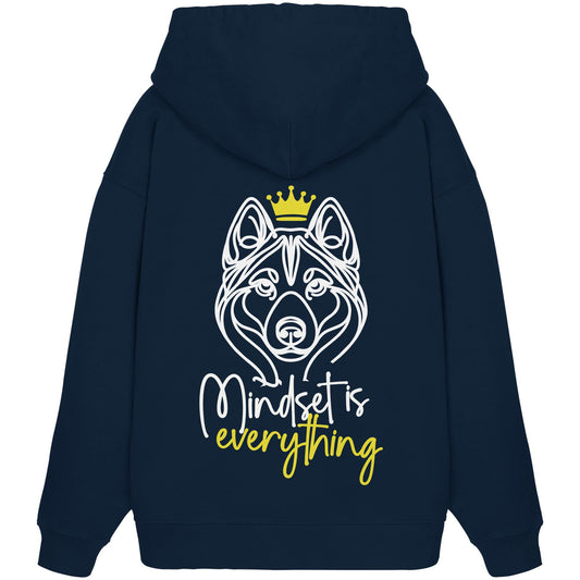 Husky - Mindset is everything - Organic Oversize Hoodie