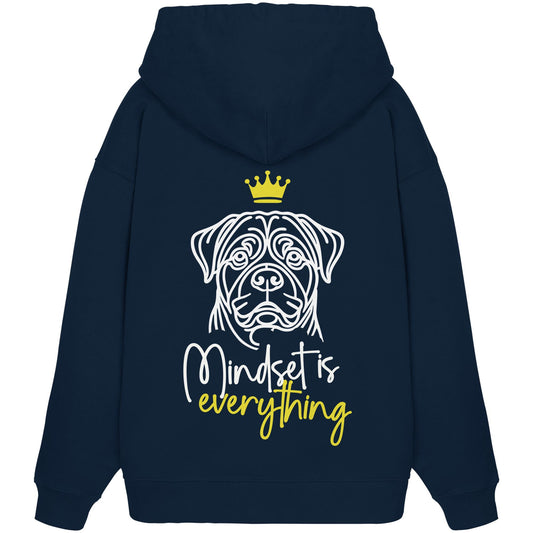 Rottweiler - Mindset is everything - Organic Oversize Hoodie