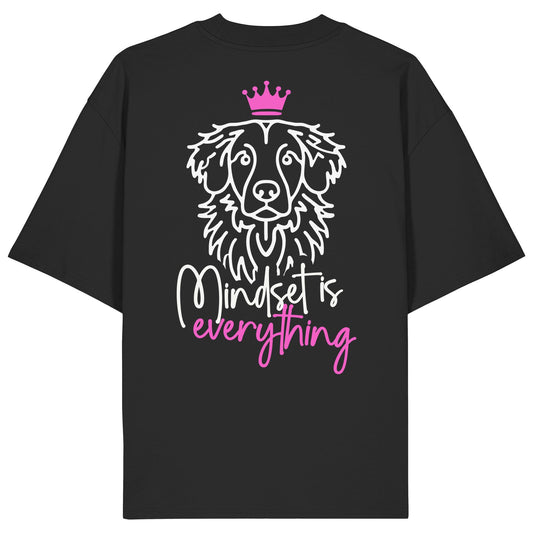 Toller - Mindset is everything - Organic Oversize Shirt