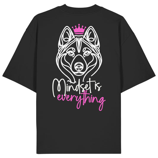 Husky - Mindset is everything - Organic Oversize Shirt