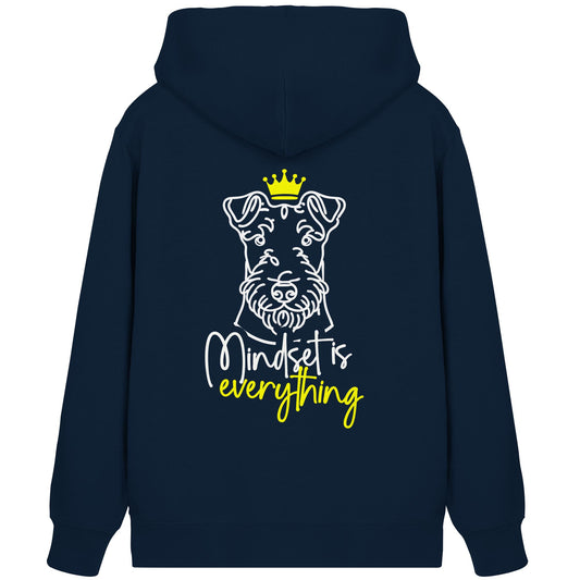 Airedale Terrier - Mindset is everything - Organic Zipper