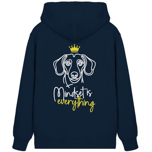 Dackel (Kurzhaar) - Mindset is everything - Organic Zipper