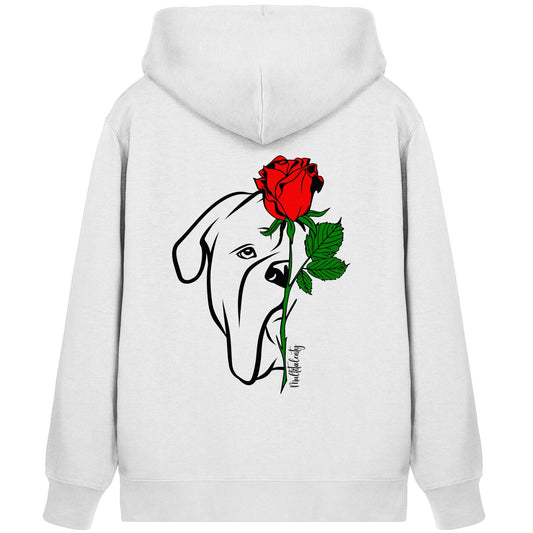 Tattoo Rose - Bullmastiff - Organic Zipper