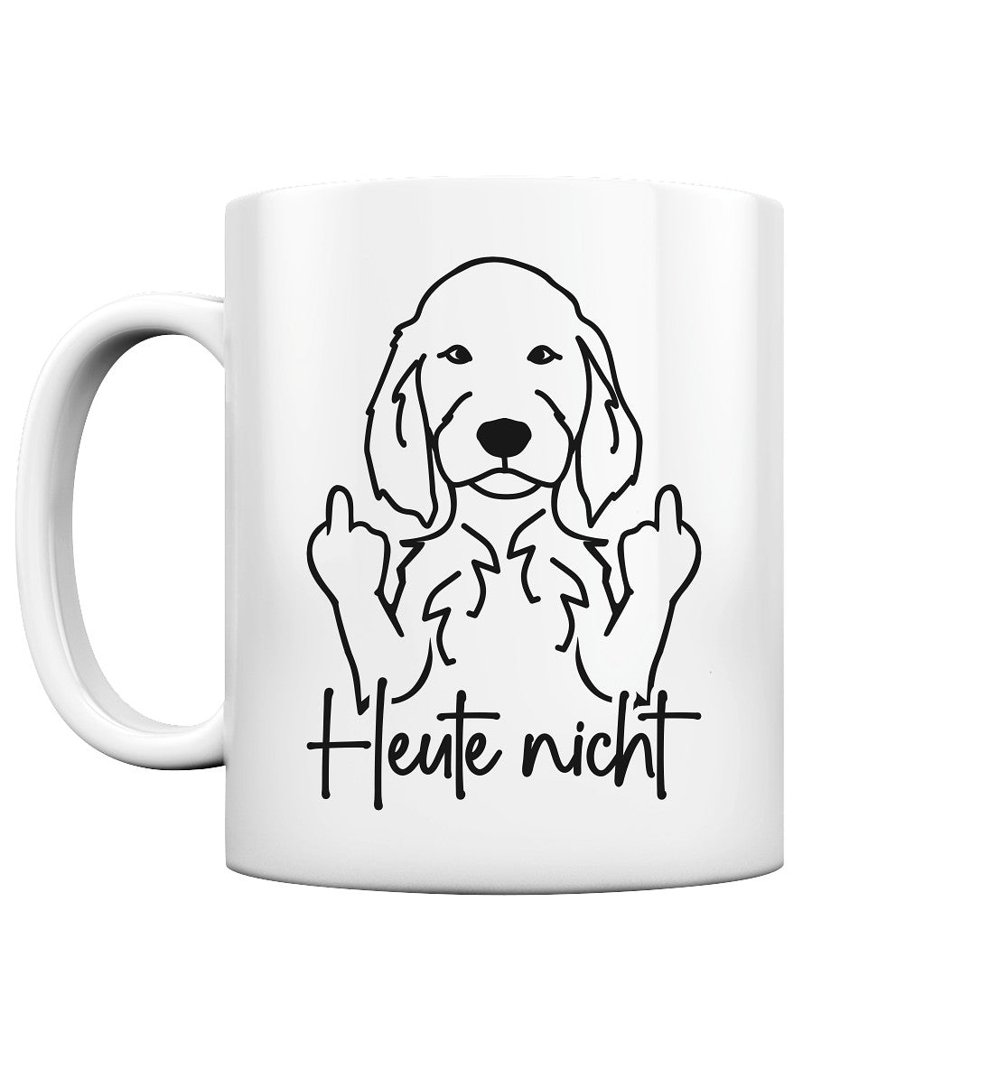 Heute nicht - Irish Setter - Tasse glossy