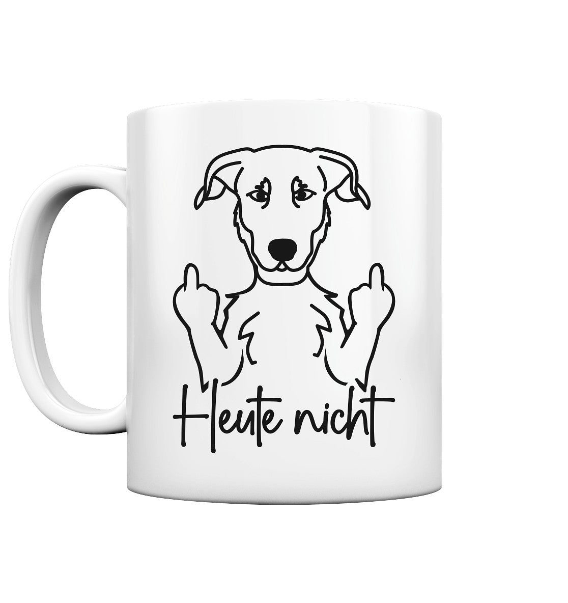 Heute nicht - Beauceron - Tasse glossy