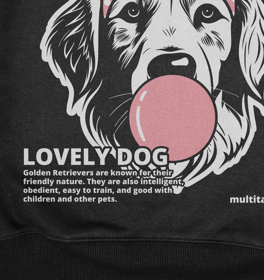 Bubble Gum Golden Retriever (rosa) - Detailansicht
