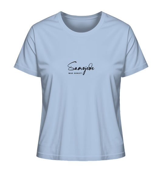 Was sonst? Samojede - Ladies Organic Shirt
