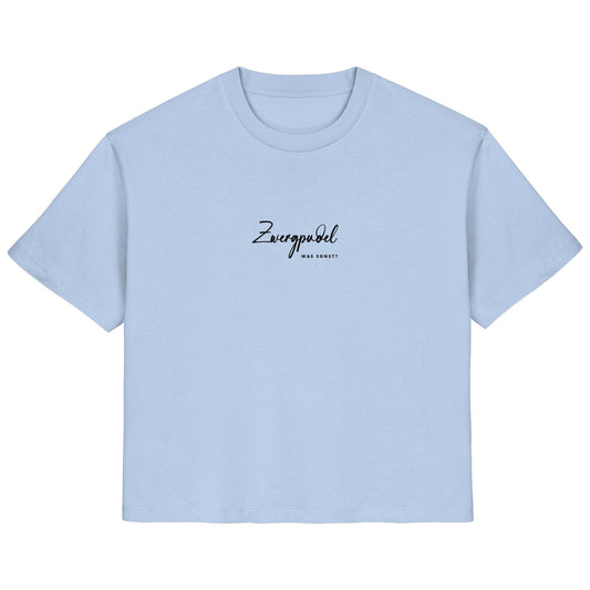 Was sonst? Zwergpudel - Ladies Organic Shirt