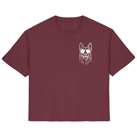 Line Art - Cooler Malinois - Ladies Organic Shirt