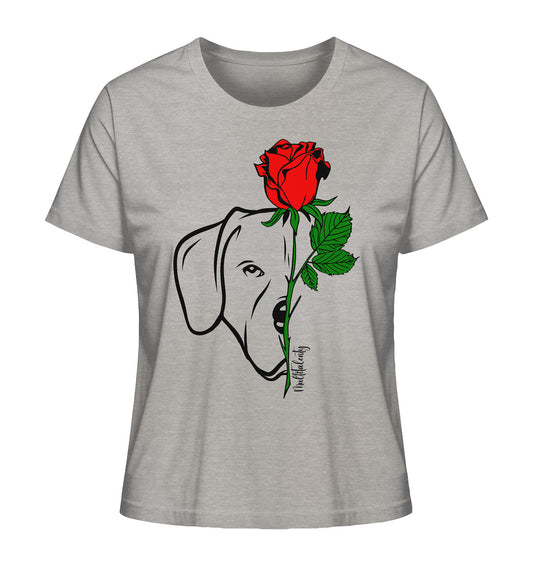 Tattoo Rose - Rhodesian Ridgeback - Ladies Organic Shirt