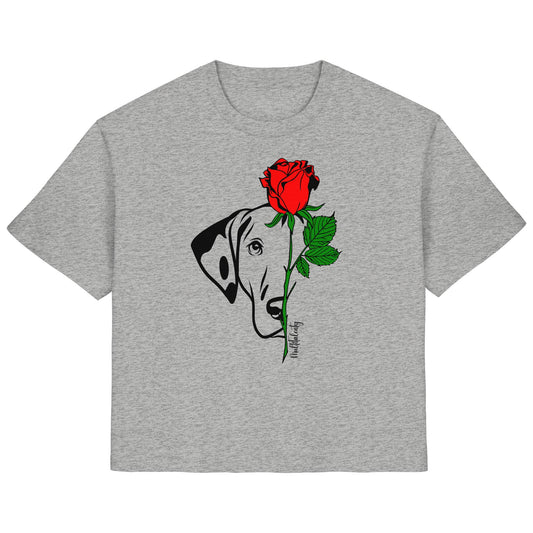 Tattoo Rose - Dalmatiner - Ladies Organic Shirt