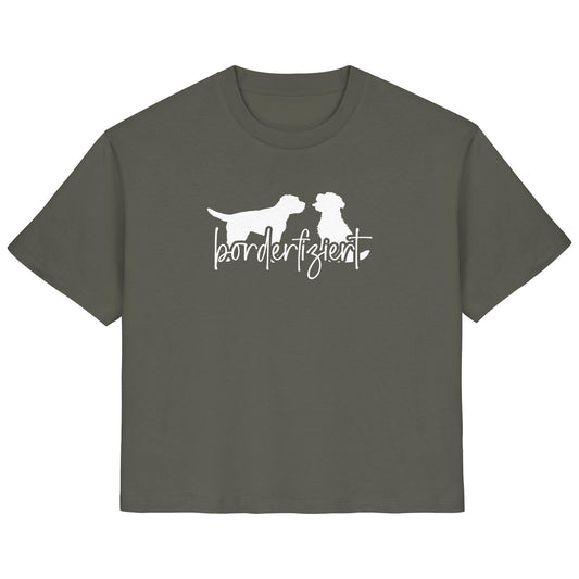 borderfiziert (Border Terrier) - Ladies Organic Shirt