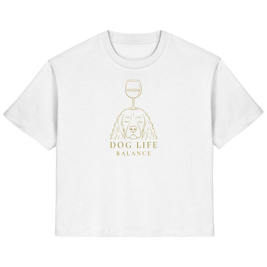 Dog Life Balance - English Cocker Spaniel - Ladies Organic Shirt