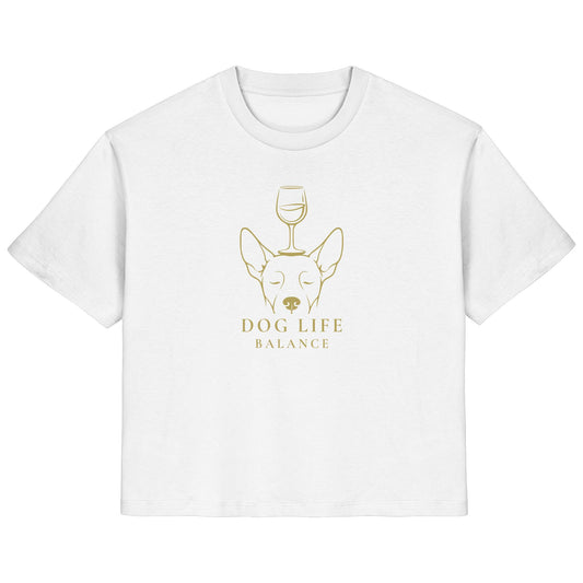 Dog Life Balance - Podenco - Ladies Organic Shirt