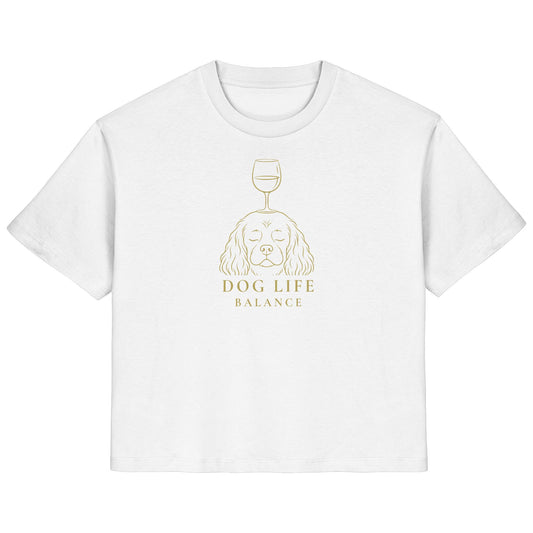Dog Life Balance - American Cocker Spaniel - Ladies Organic Shirt