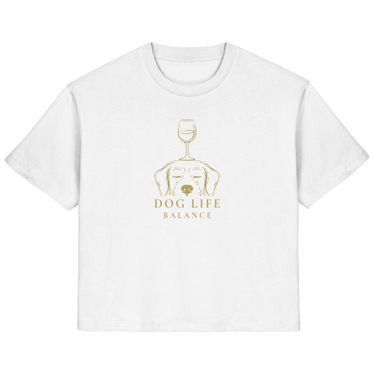 Dog Life Balance - Dackel (Rauhaar) - Ladies Organic Shirt