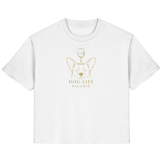 Dog Life Balance - Corgi - Ladies Organic Shirt