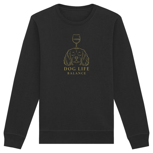 Dog Life Balance - Cavalier King Charles Spaniel - Organic Basic Unisex Sweatshirt