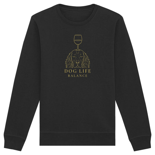 Dog Life Balance - English Springer Spaniel - Organic Basic Unisex Sweatshirt