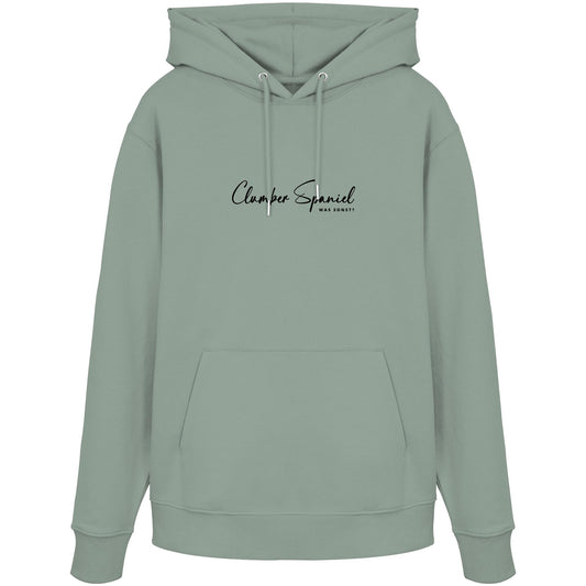 Was sonst? Clumber Spaniel - Organic Hoodie