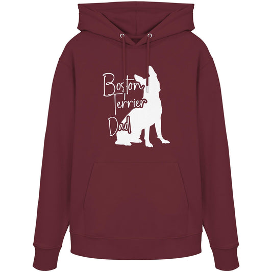Boston Terrier Dad - Organic Hoodie