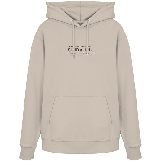 Vollzeit-Personal - Shiba Inu - Organic Hoodie
