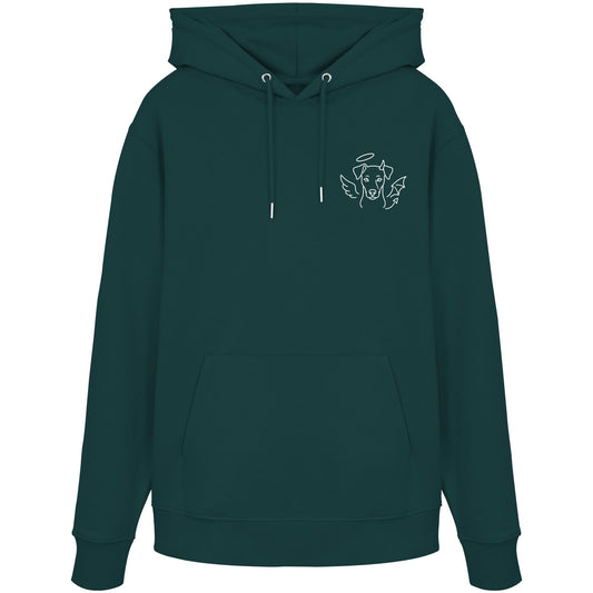 Halo & Horns - Deutscher Pinscher - Organic Hoodie