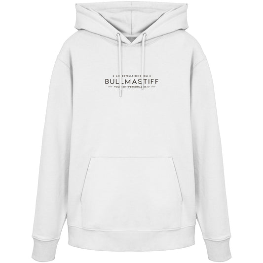 Vollzeit-Personal - Bullmastiff - Organic Hoodie