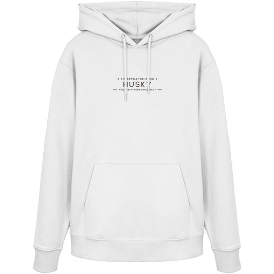 Vollzeit-Personal - Husky - Organic Hoodie