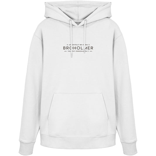 Vollzeit-Personal - Broholmer - Organic Hoodie