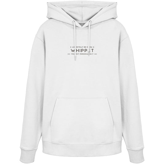 Vollzeit-Personal - Whippet - Organic Hoodie