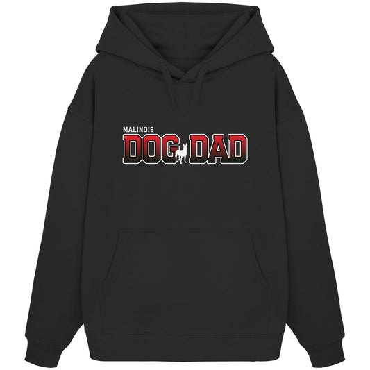 Malinois Dad - Varsity - Organic Oversize Hoodie