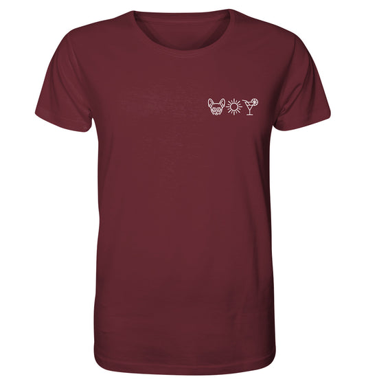 Chihuahua (Kurzhaar) - Sonne Cocktail - Organic Shirt