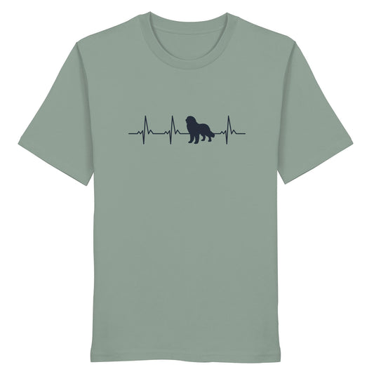 Herzschlag Pyrenäenberghund - Organic Shirt