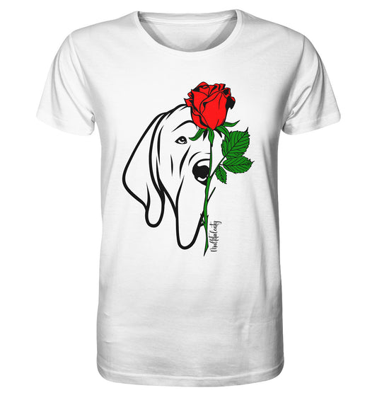 Tattoo Rose - Deutsche Dogge - Organic Shirt