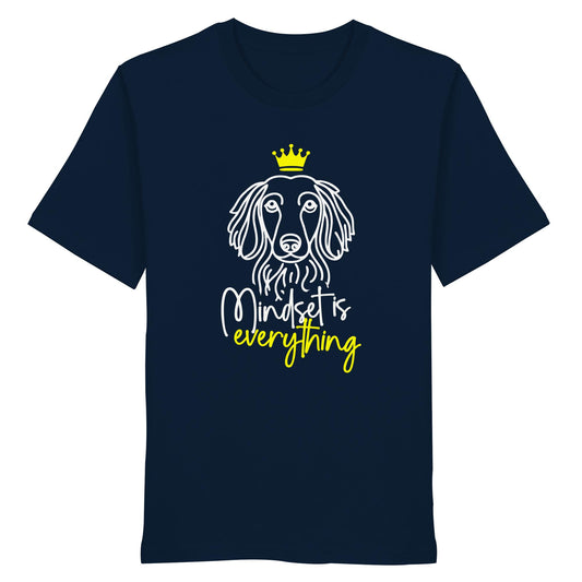 Dackel (Langhaar) - Mindset is everything - Organic Shirt