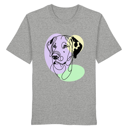 Line Art - Süßer Dalmatiner - Organic Shirt