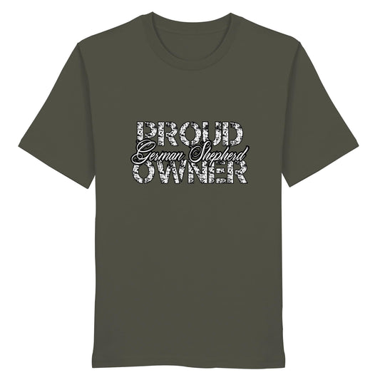 Proud German Shepherd Owner – Organic Shirt