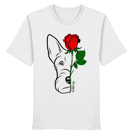 Tattoo Rose - Scottish Terrier - Organic Shirt