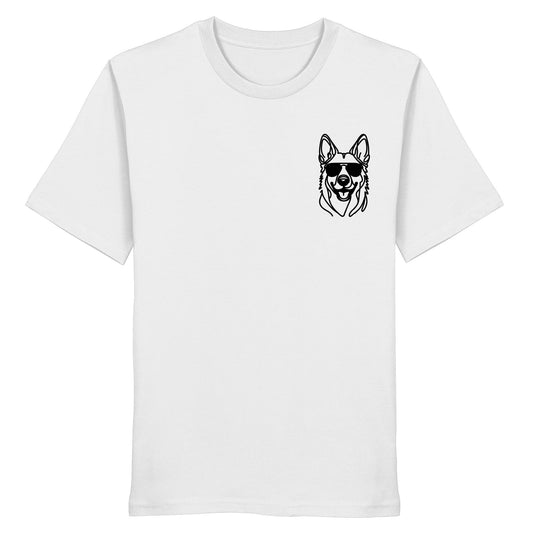 Line Art - Cooler Holländischer Schäferhund - Organic Shirt