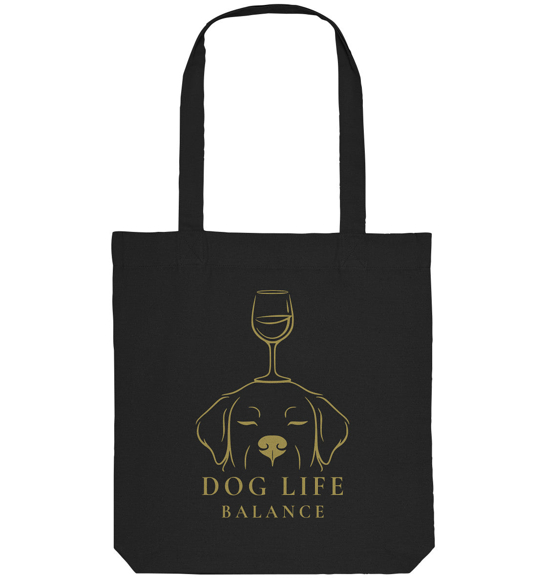 Dog Life Balance - Golden Retriever - Organic Tote-Bag