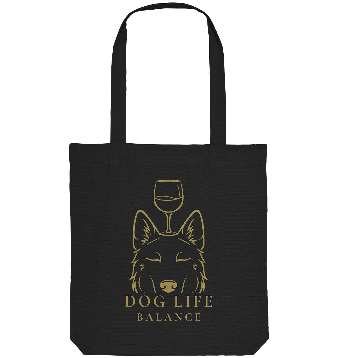 Dog Life Balance - Wolfhund - Organic Tote-Bag