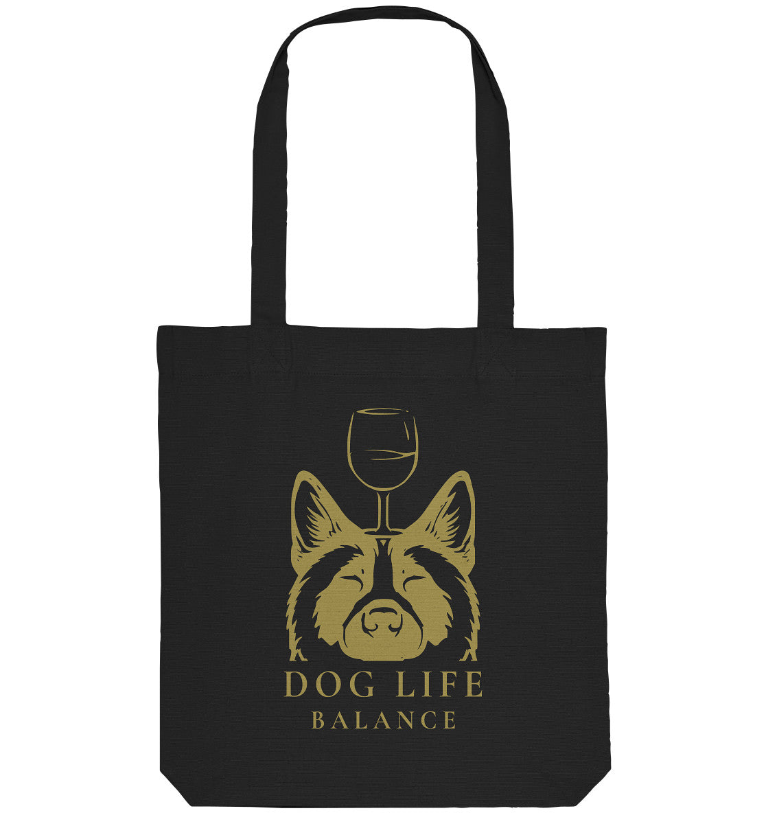 Dog Life Balance - American Akita - Organic Tote-Bag