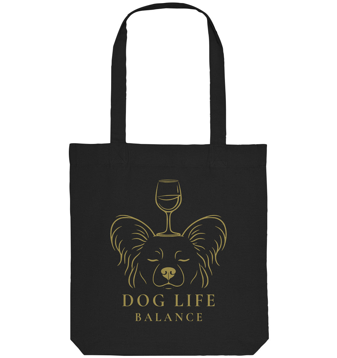 Dog Life Balance - Papillon - Organic Tote-Bag