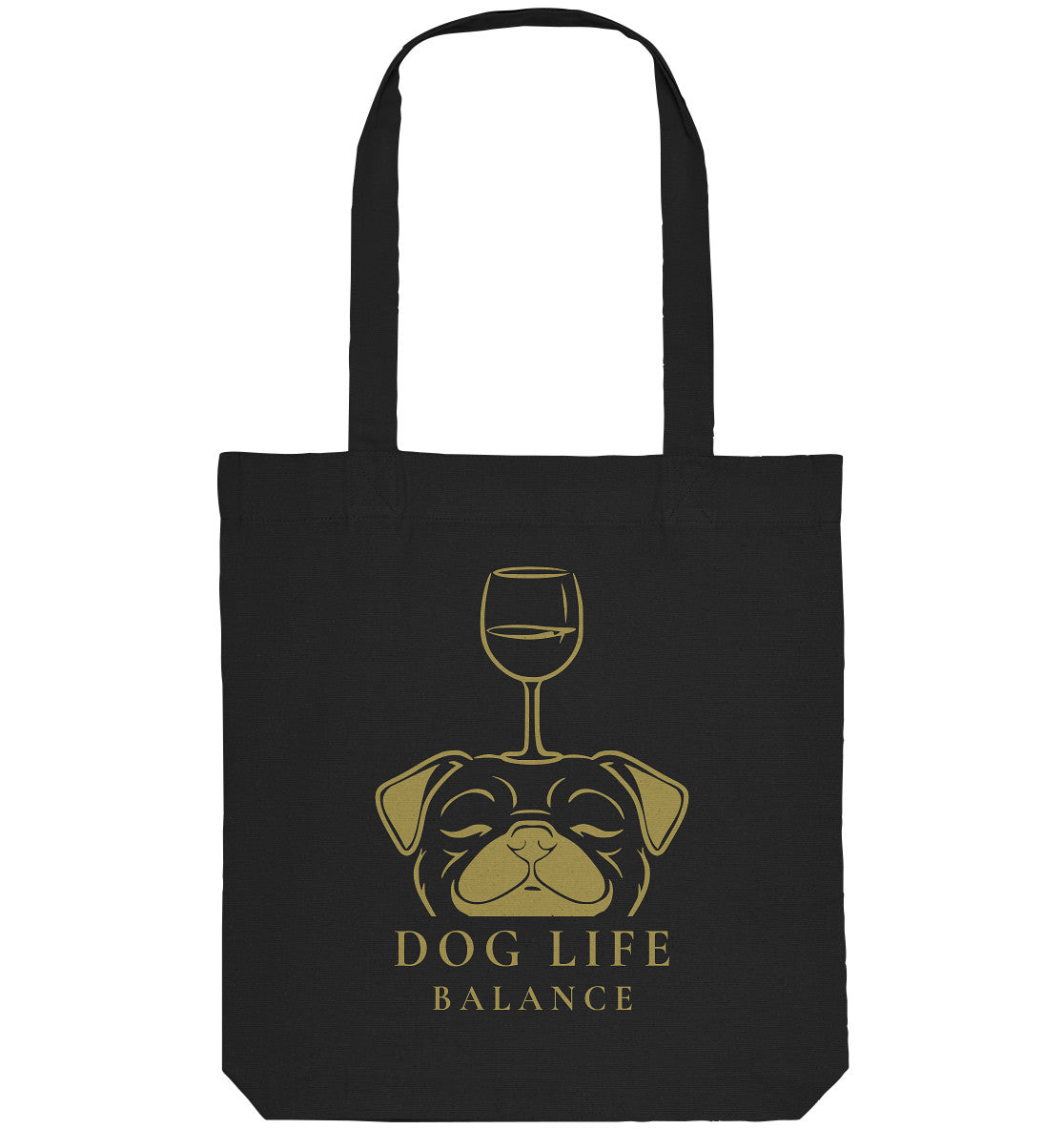 Dog Life Balance - Mops - Organic Tote-Bag