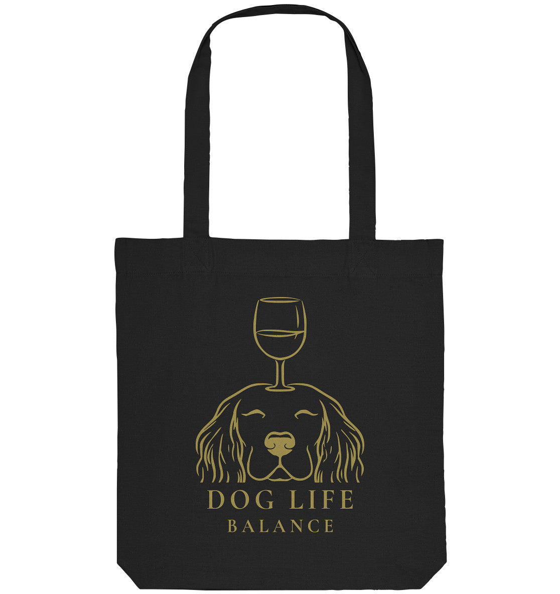 Dog Life Balance - English Setter - Organic Tote-Bag