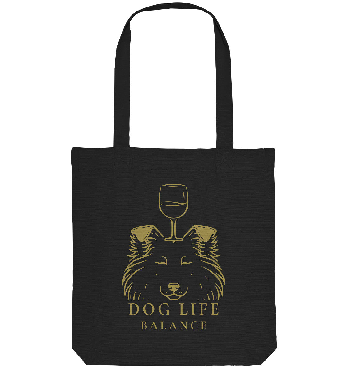 Dog Life Balance - Shetland Sheepdog - Organic Tote-Bag