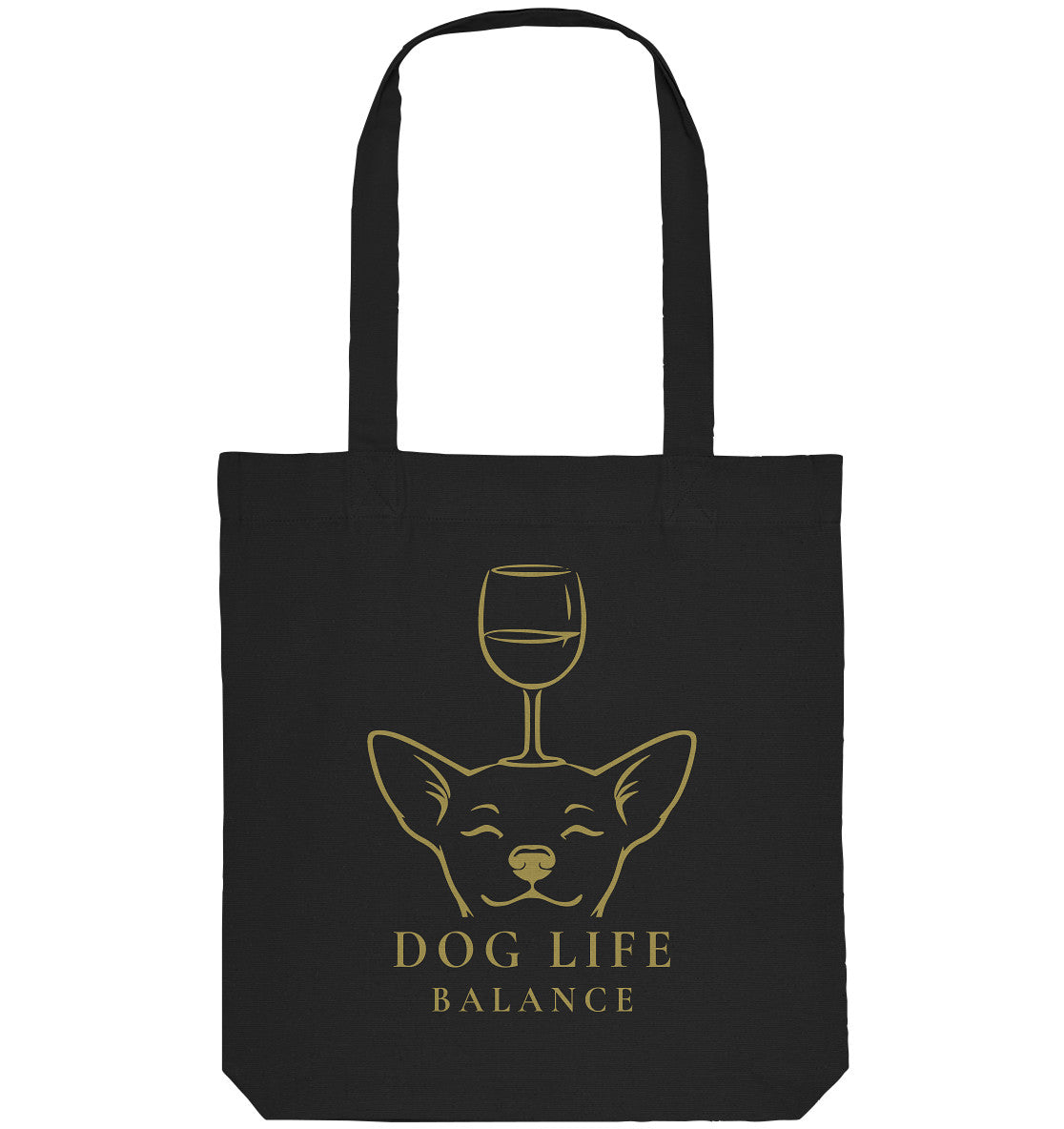Dog Life Balance - Chihuahua (Kurzhaar) - Organic Tote-Bag