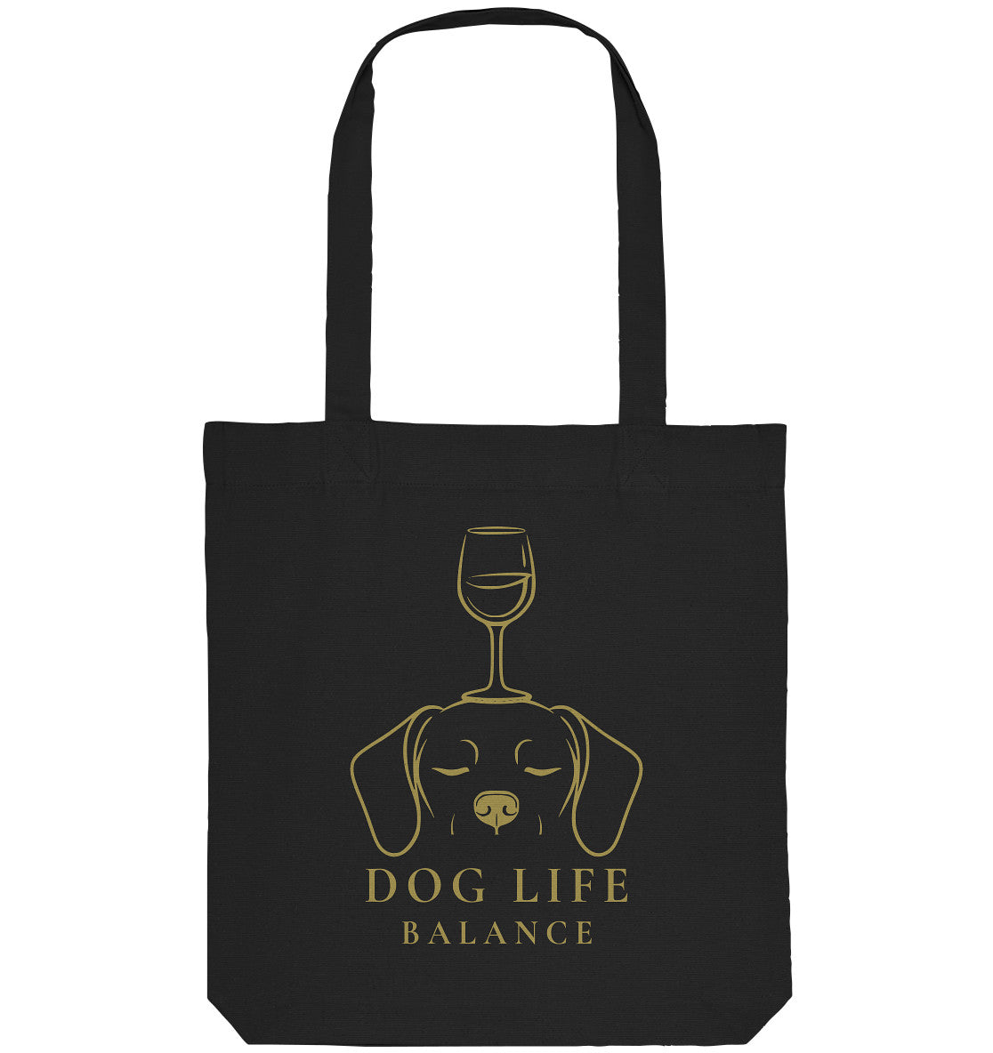 Dog Life Balance - Dackel (Kurzhaar) - Organic Tote-Bag